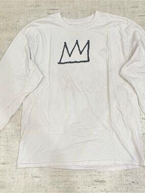 Jean-Michel Basquiat long-sleeve graphic tee